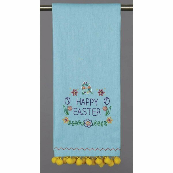 Tarifa 15 x 22.5 in. Happy Easter PP Kitchen Towel, 4PK TA3673671